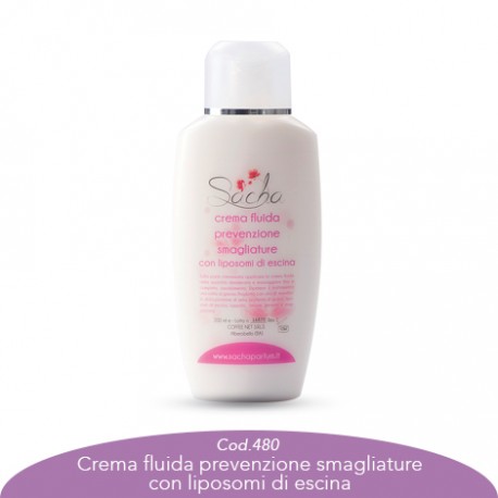 Crema fluida prevenzione smagliature con liposomi di escina