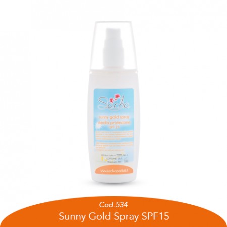 Sunny gold spray SPF15