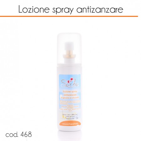 Lozione spray antizanzare